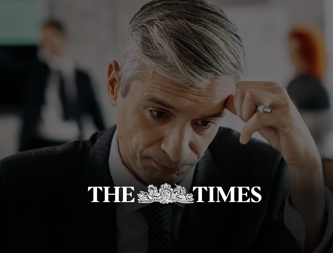 Статья газеты The Times о том, что число обращений руководителей за помощью с психическим здоровьем утраивается перед дедлайнами отчётности