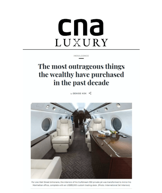 Отрывок из статьи журнала CNA Luxury