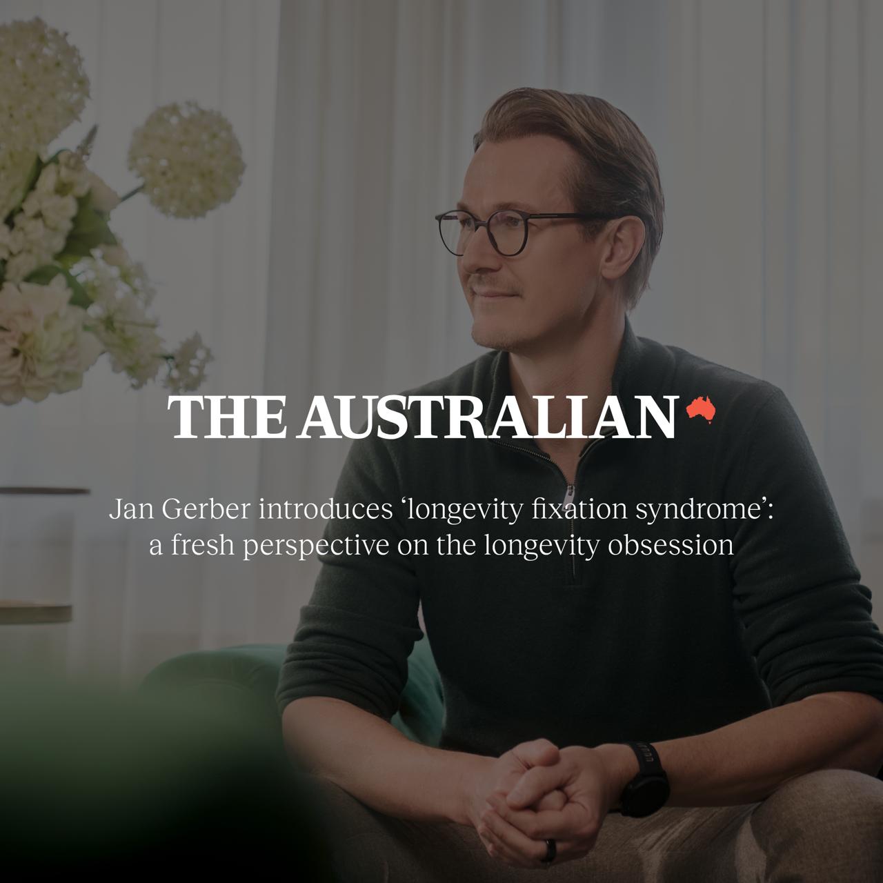 Jan Gerber introduces ‘longevity fixation syndrome’: a fresh perspective on the longevity obsession – The Australian